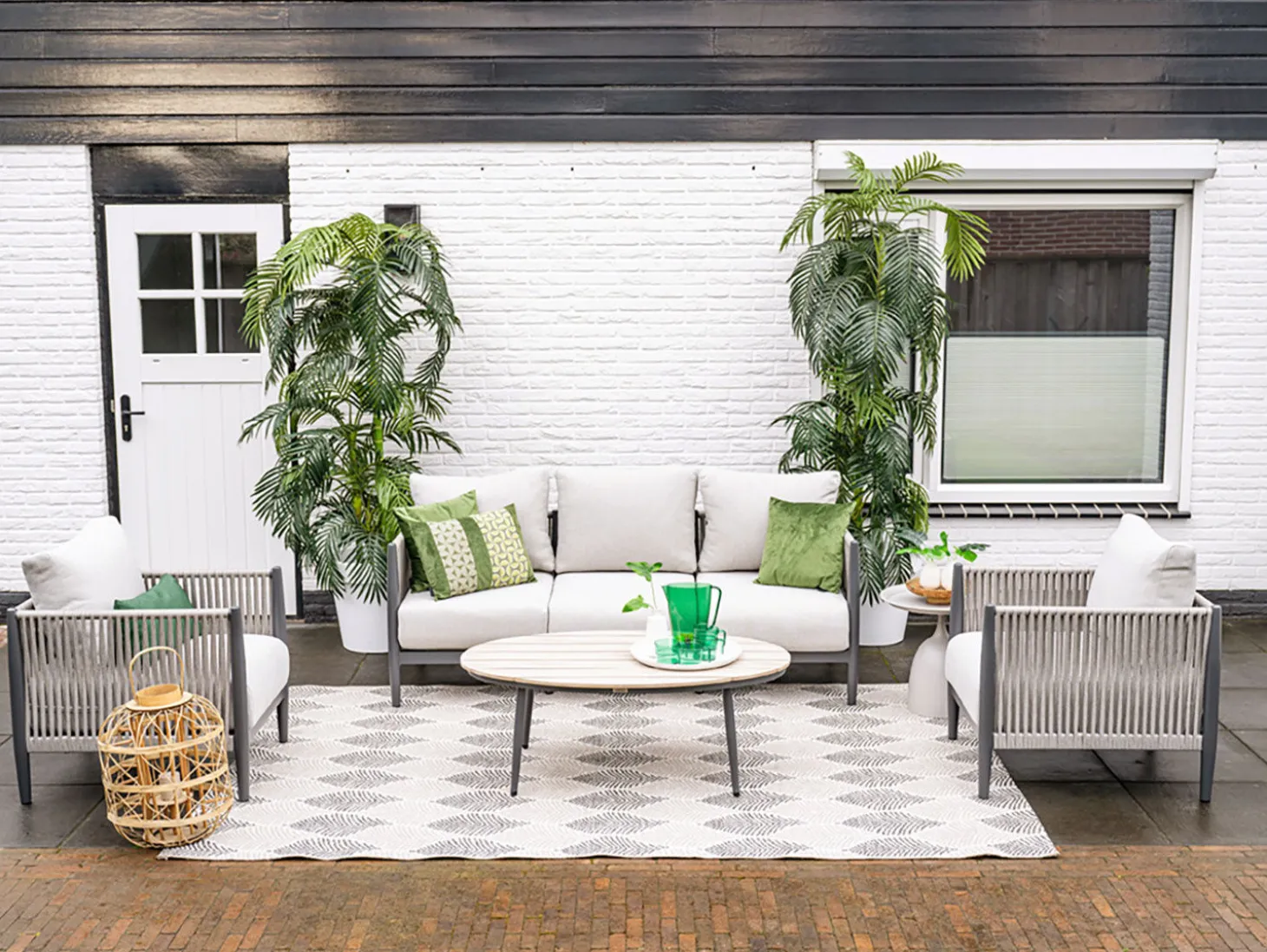 Lounge-Set Diamo 4-teilig