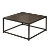 Loungetisch quadratisch aus Aluminium