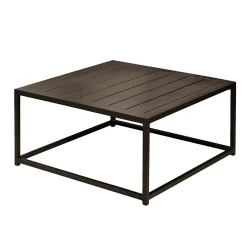 Loungetisch quadratisch aus Aluminium
