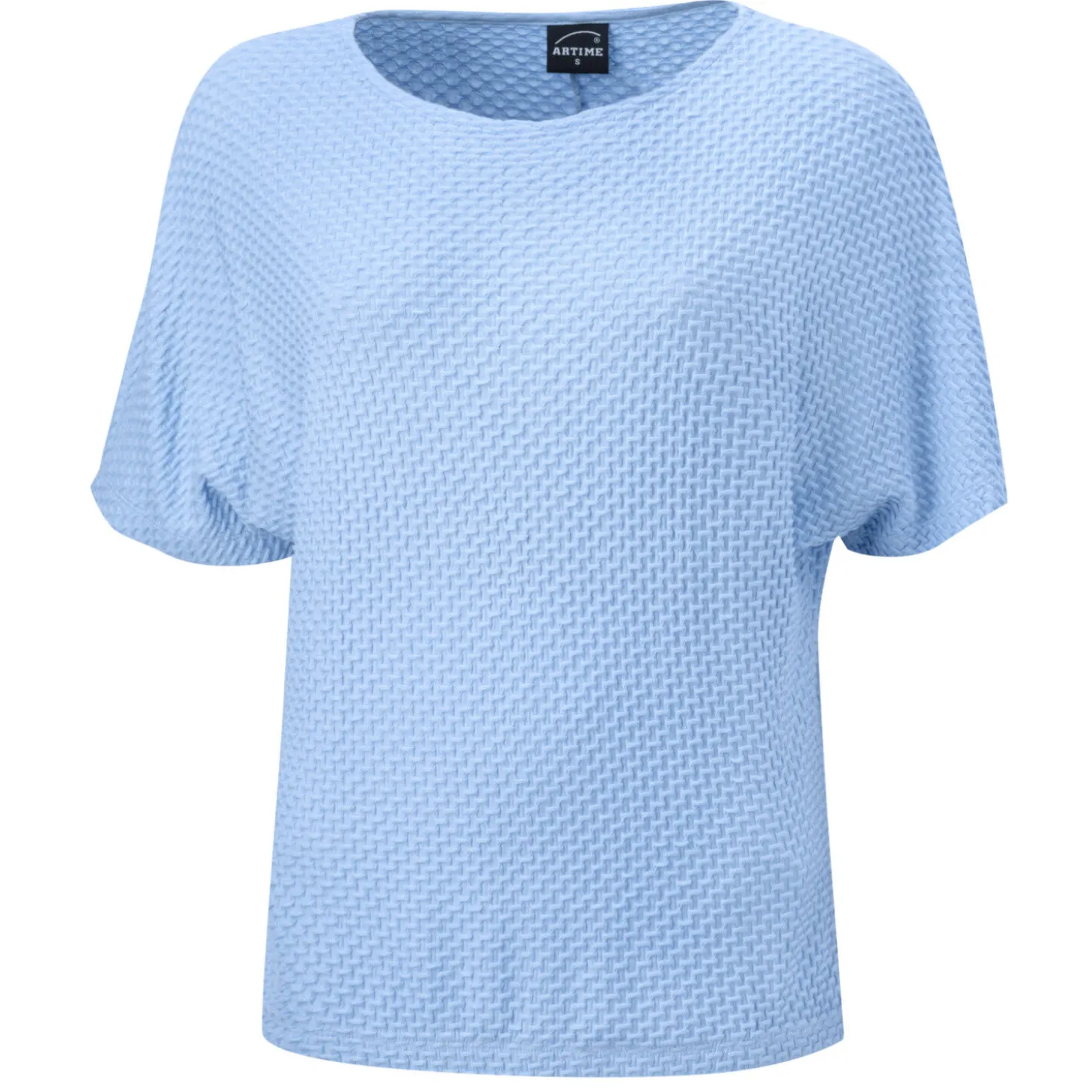 Luftiges Damen T-Shirt mit Struktur