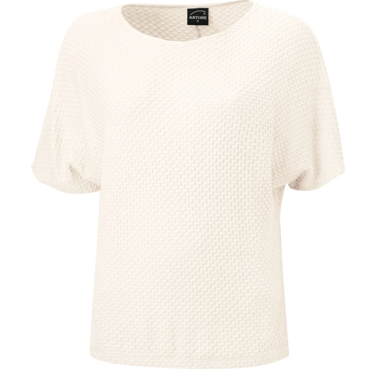 Luftiges Damen T-Shirt mit Struktur