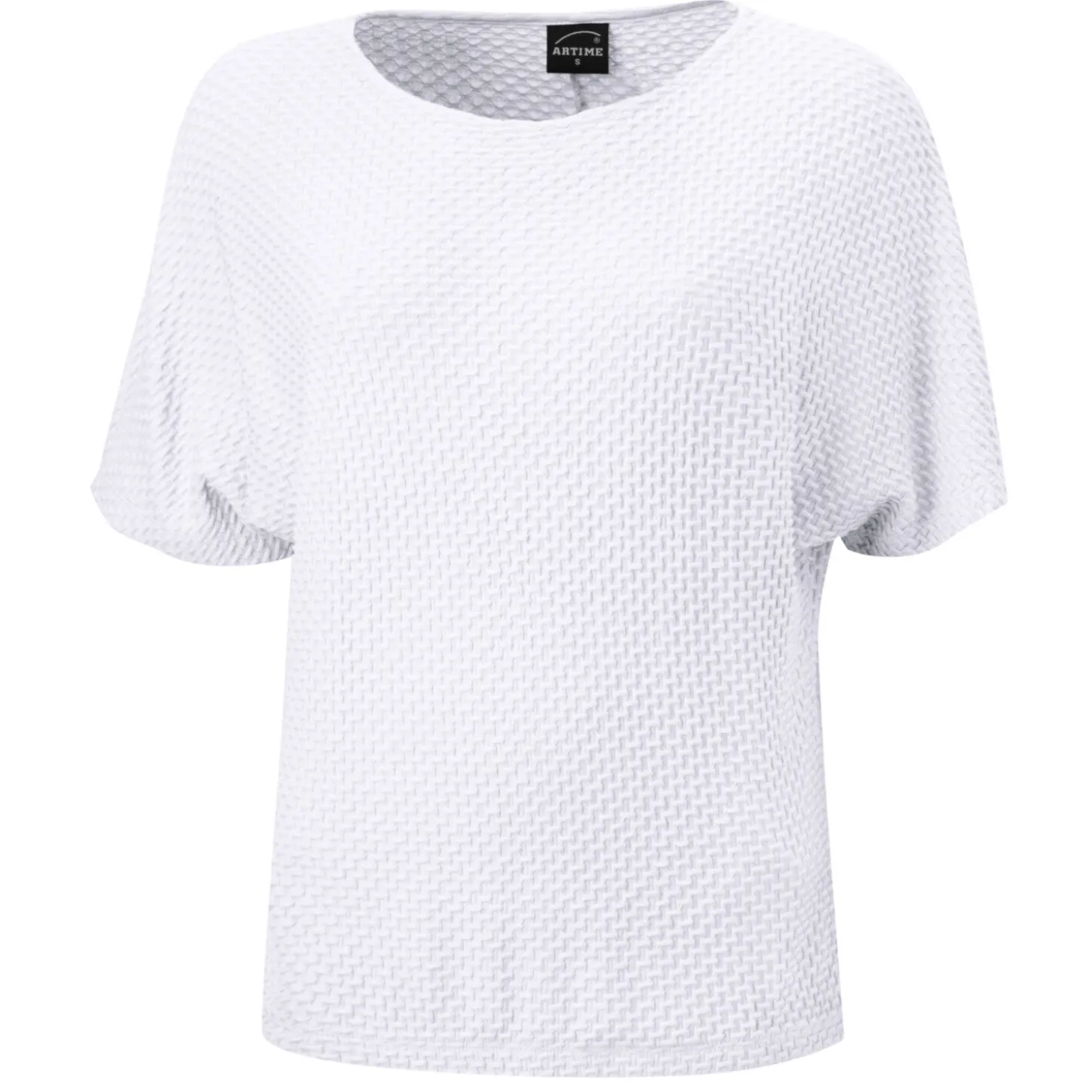 Luftiges Damen T-Shirt mit Struktur