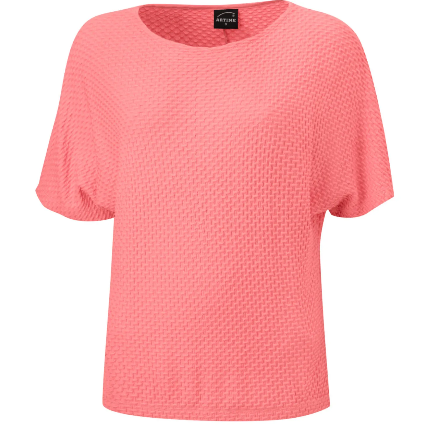 Luftiges Damen T-Shirt mit Struktur
