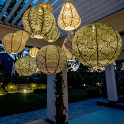 Lumiz Solar-Lampion Round