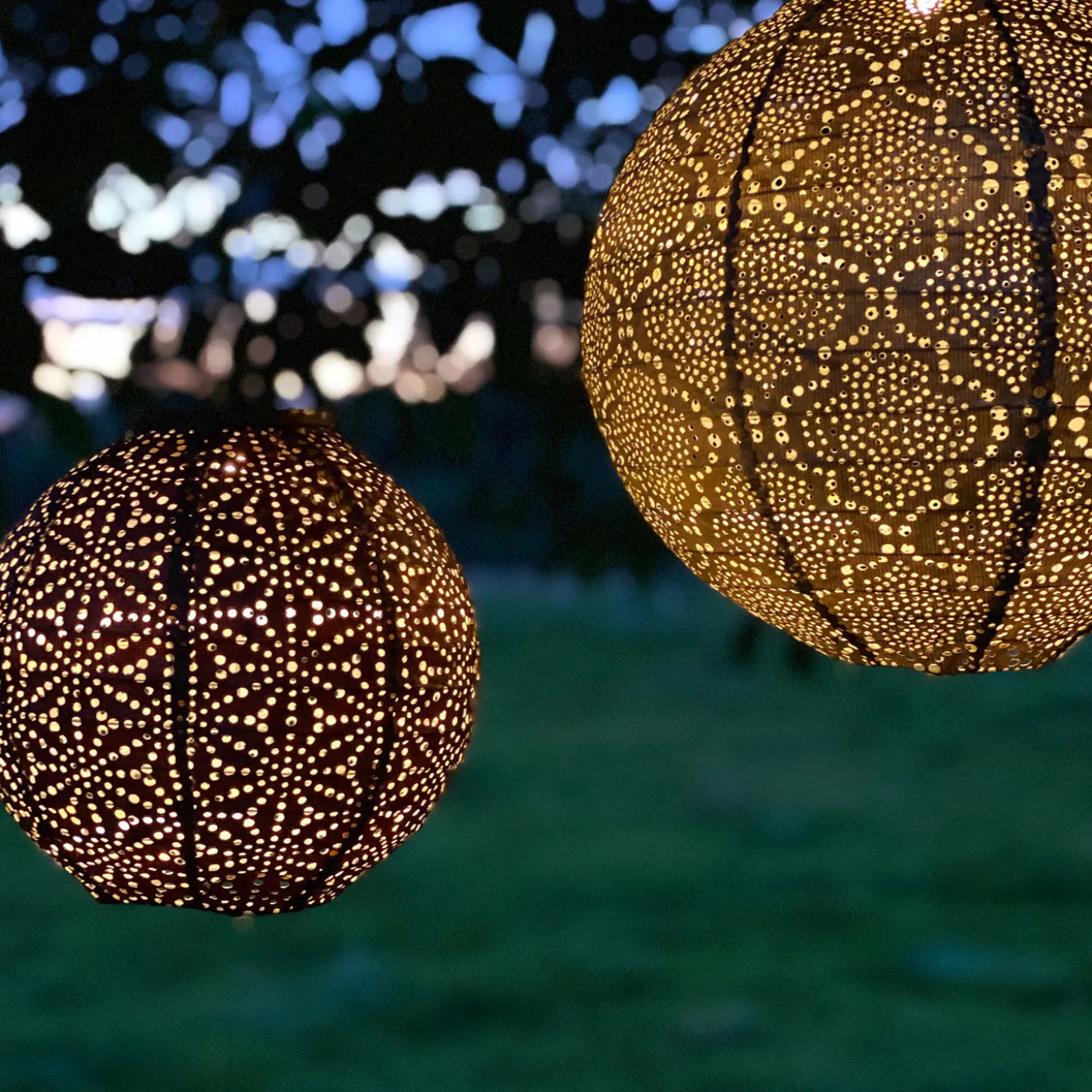Lumiz Solar-Lampion Round
