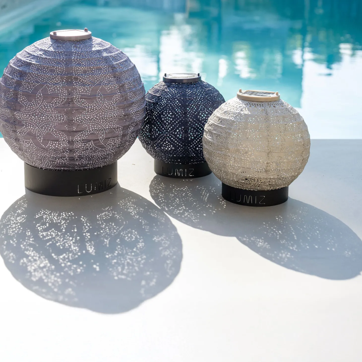 Lumiz Solar-Lampion Round