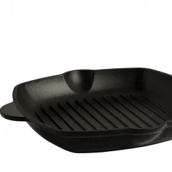 Lunasol Gusseisen-Grillpfanne emailliert