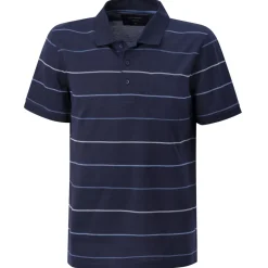 Mercerisiertes Poloshirt gestreift für Herren