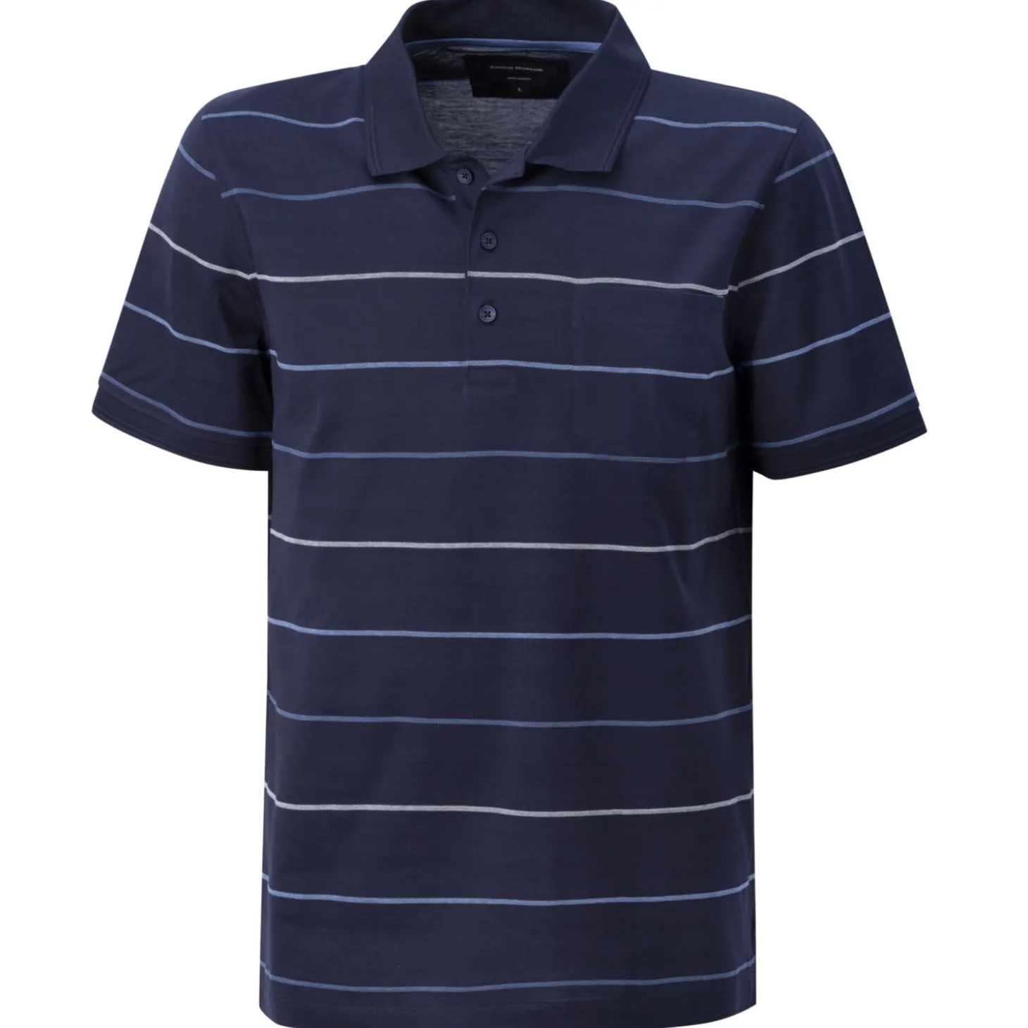 Mercerisiertes Poloshirt gestreift für Herren