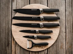 Messer-Set Premium black 6-teilig