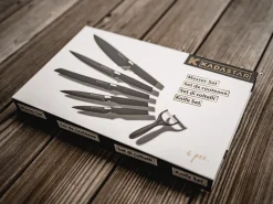 Messer-Set Premium black 6-teilig