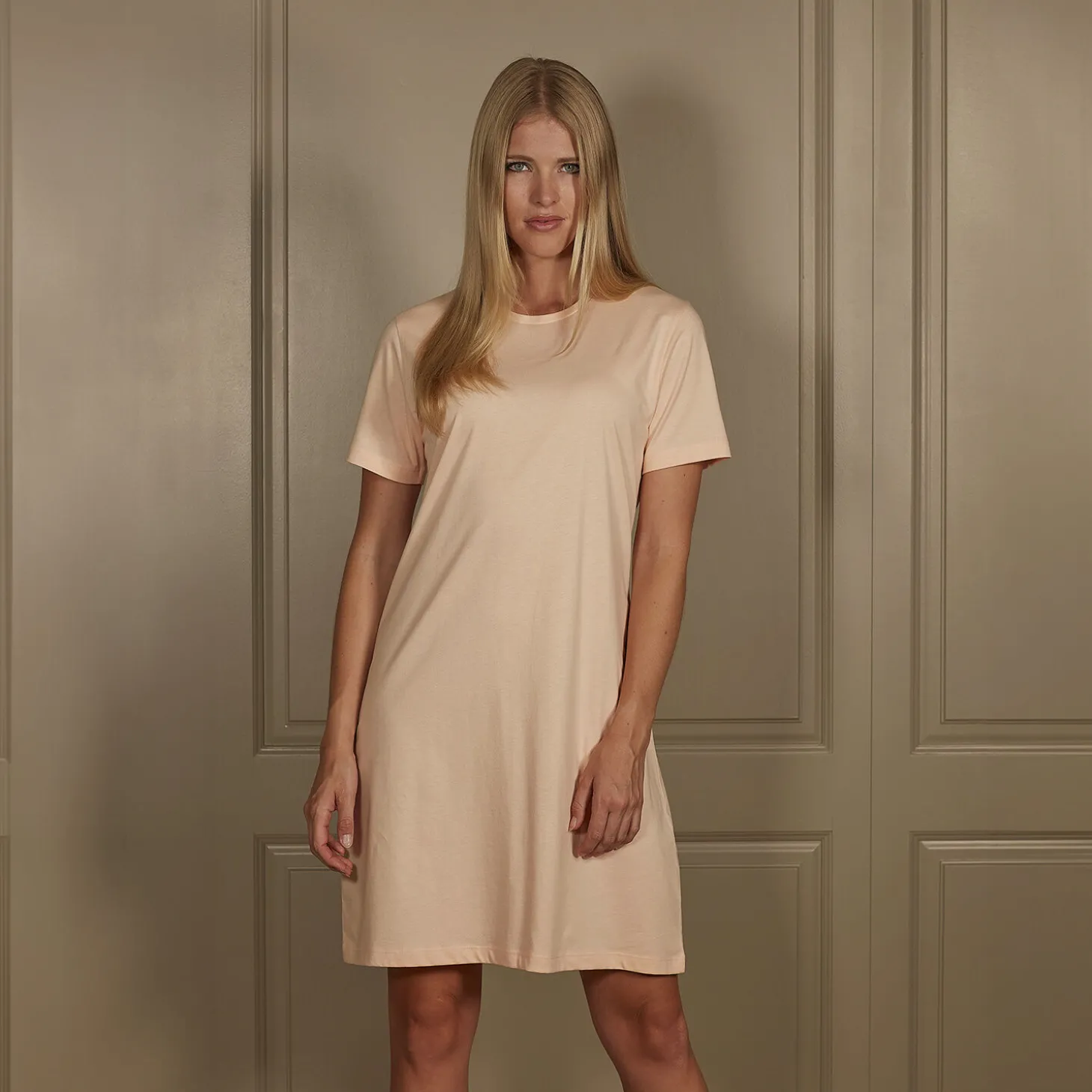 Mix & Match Damen Nachthemd mit kurzen Ärmeln