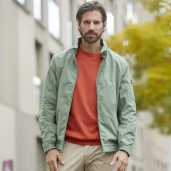 Moderner Blouson in Regular Fit mit Stehkragen