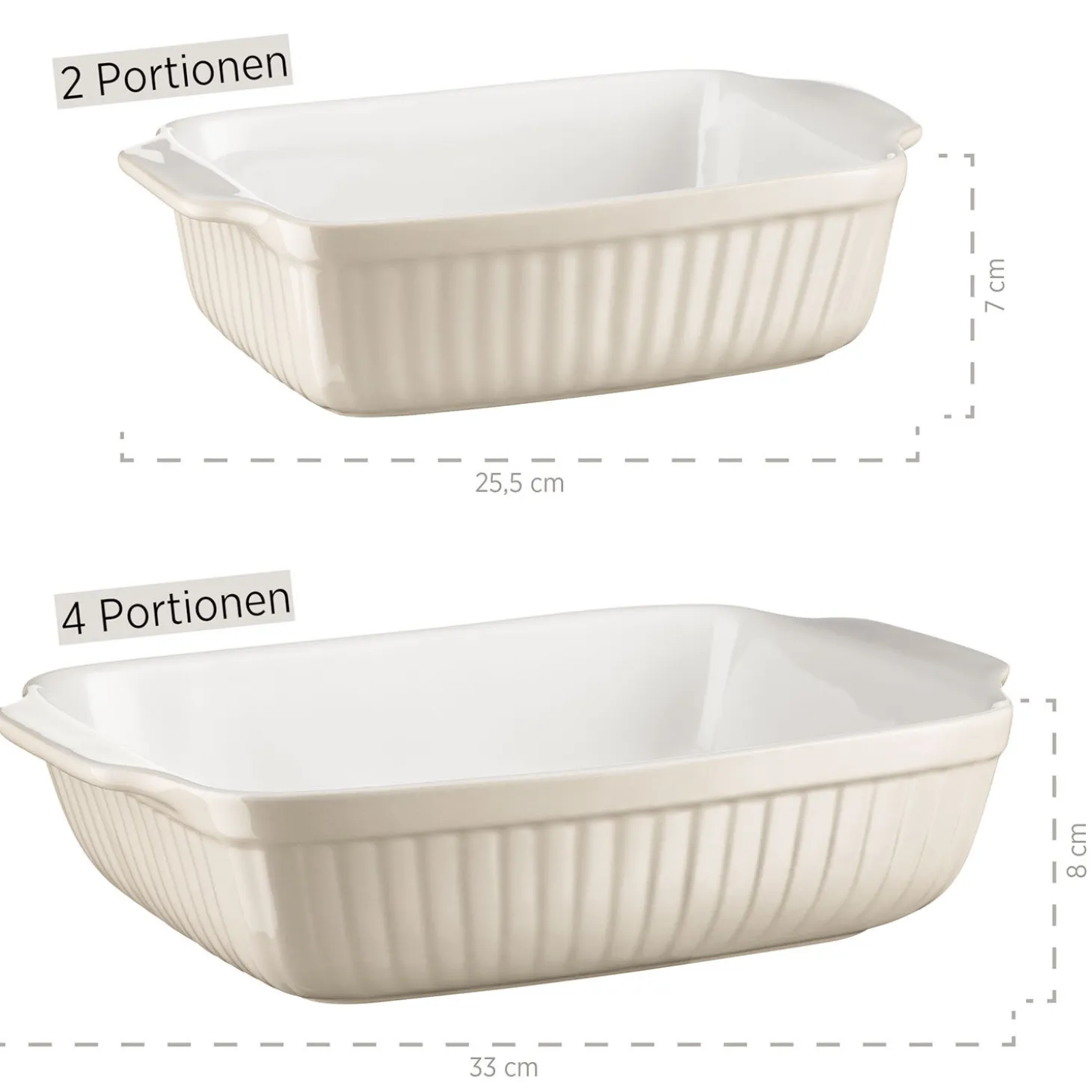 Mäser Auflaufform 2er-Set