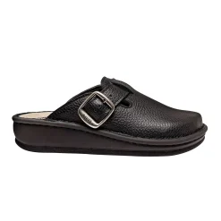 MUBB Damen Pantoffel für Damen aus weichem Nappaleder