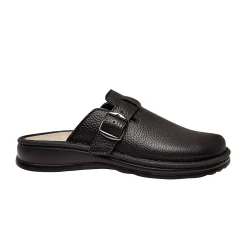 MUBB Herren Pantoffel aus weichem Nappaleder