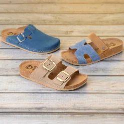 MUBB Pantolette für Damen aus Veloursleder
