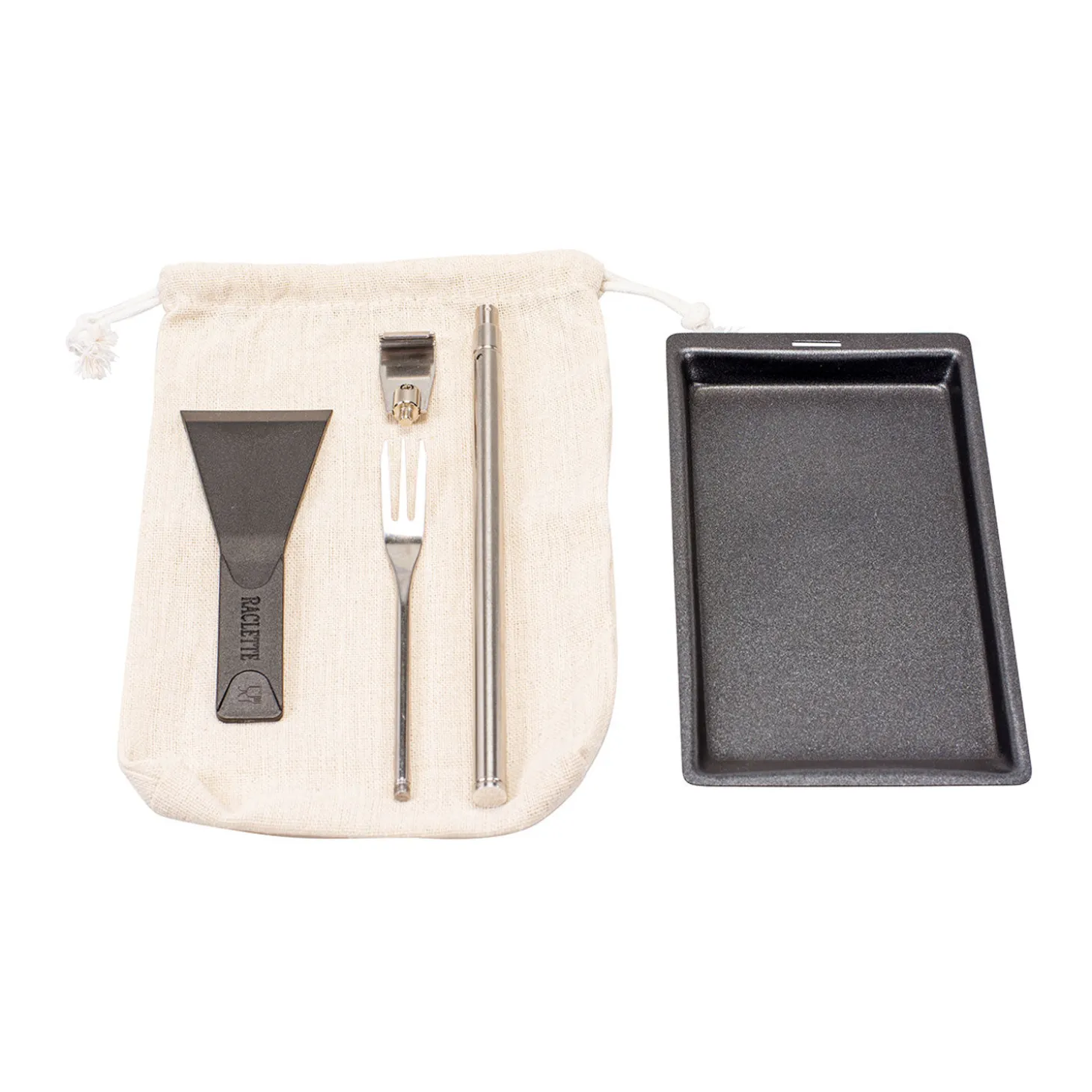 Multifunktionales Grill- und Raclette Kit