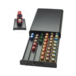 Nespresso-Kapsel-Schublade, 60 Kapseln, aus Metall