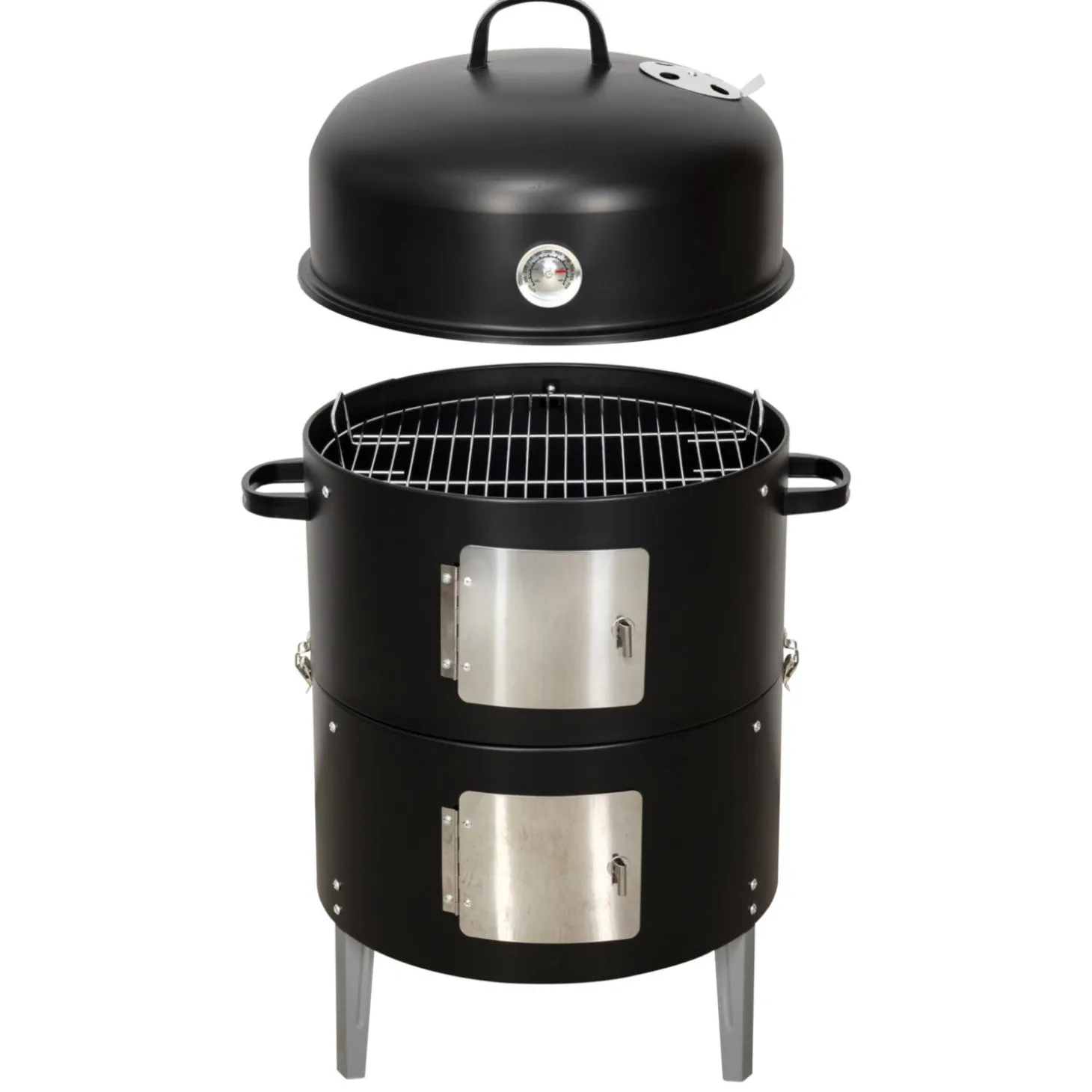 Nouvel 3-in-1 Feuerschale, Grill und Räuchertopf