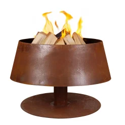 Nouvel 2-in-1 Feuerstelle und Pflanzgefäss Lampada bassa
