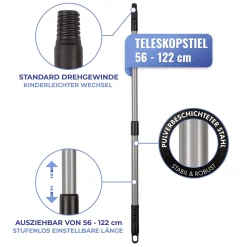Obstsammler 2in1 mit Teleskopstiel