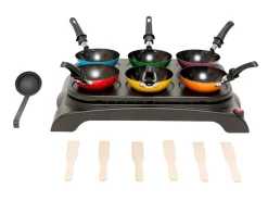 Ohmex Party Wok- und Crèpe Set