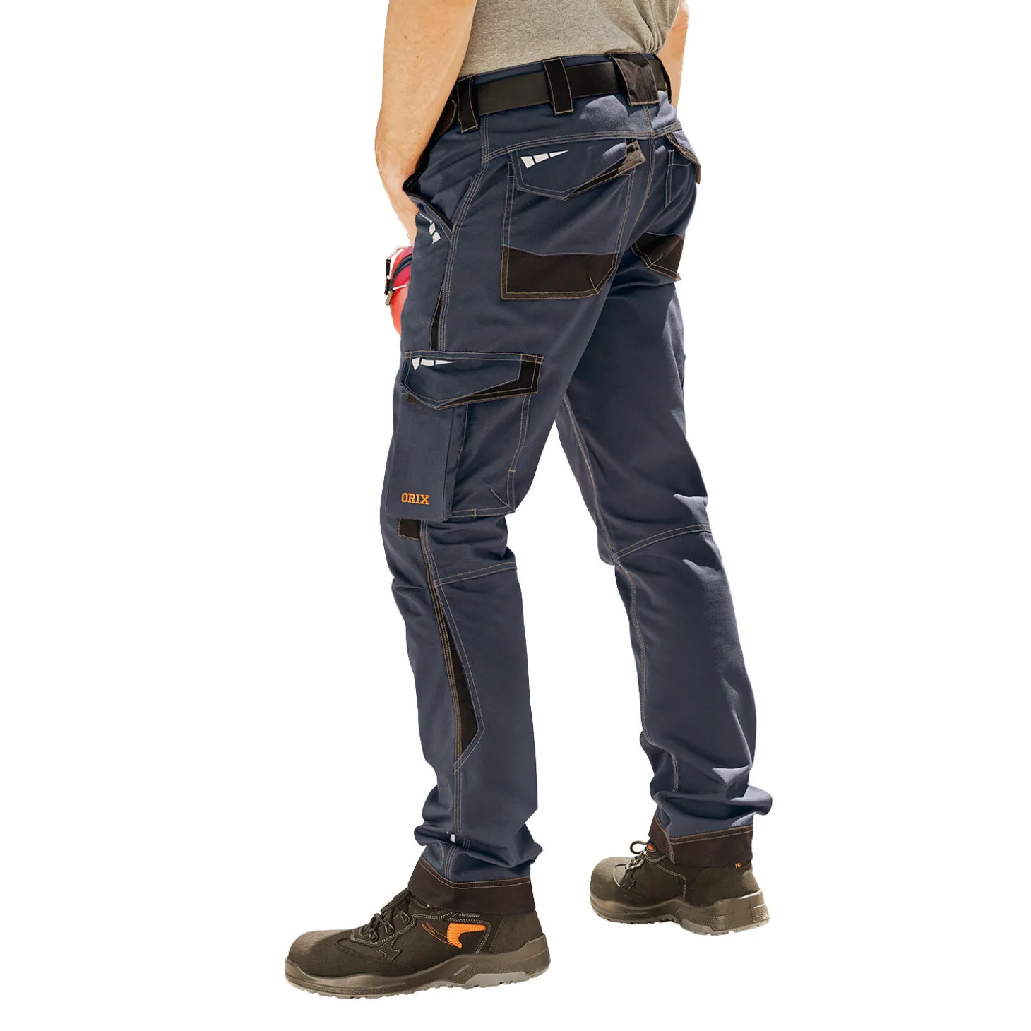 Orix® Arbeitshose mit Kontrastnähten