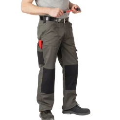 Orix Arbeitshose schwarz-grau-olive