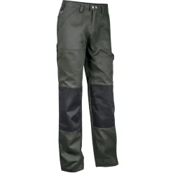 Orix Arbeitshose schwarz-grau-olive
