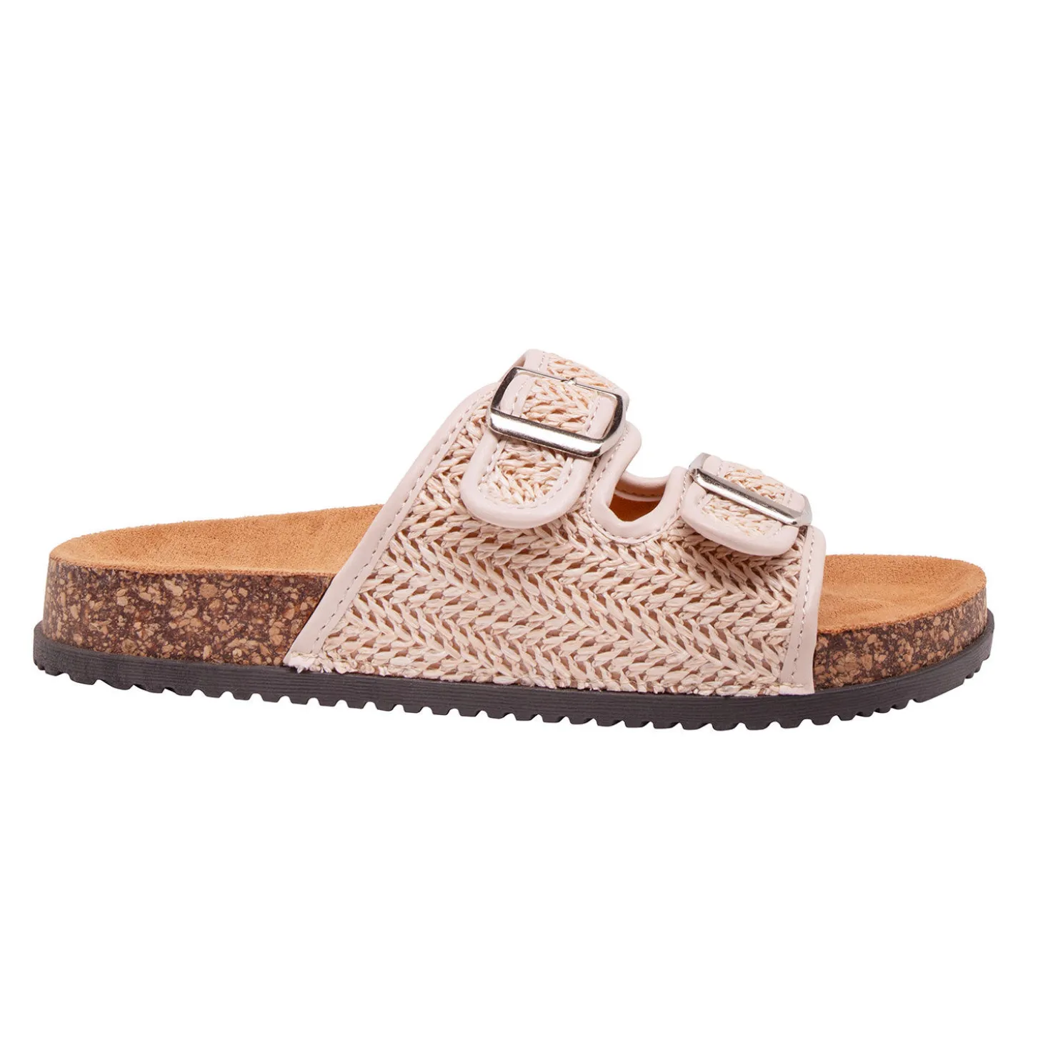 Pantolette für Damen aus Textil