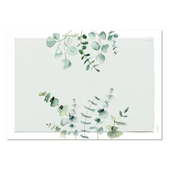 Papiertischset Eucalyptus