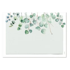 Papiertischset Eucalyptus