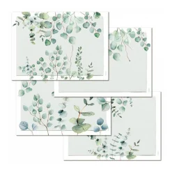 Papiertischset Eucalyptus