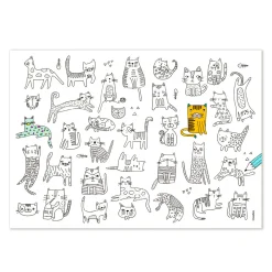 Papiertischset Family-Time