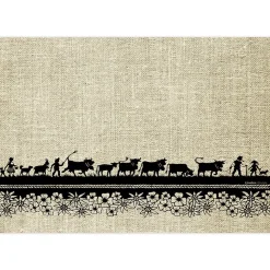 Papiertischset Swiss Tradition 3