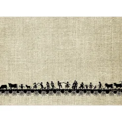 Papiertischset Swiss Tradition 3