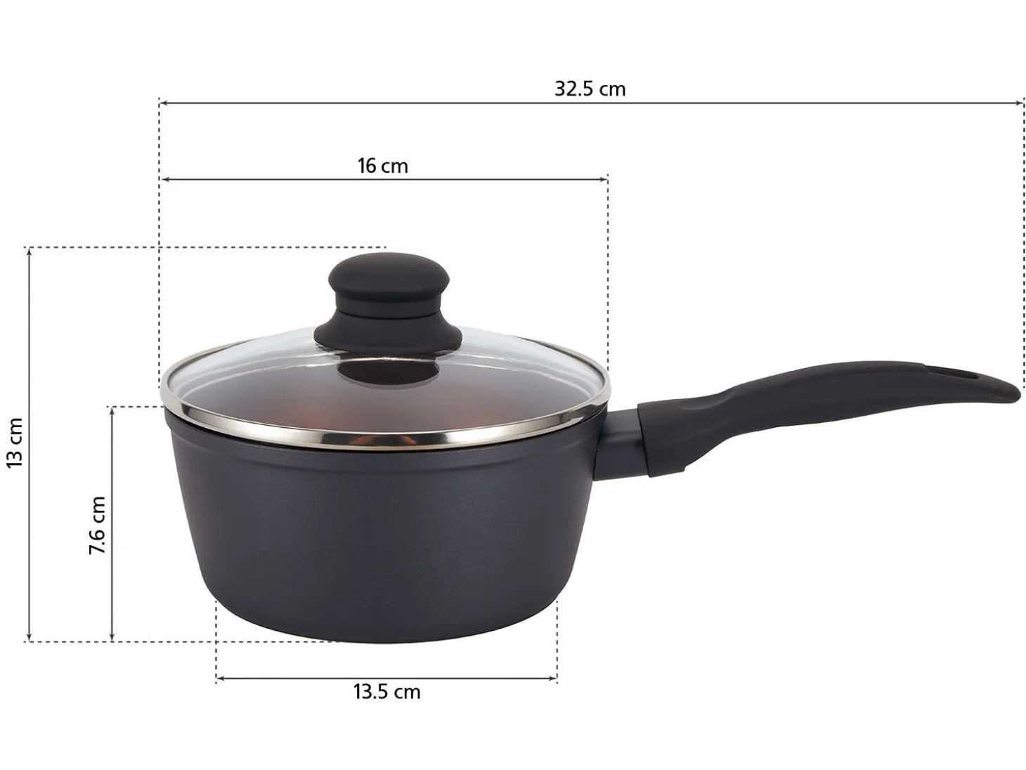 Pfannen-Set 8-teilig, aus hochwertigem Alu-Guss