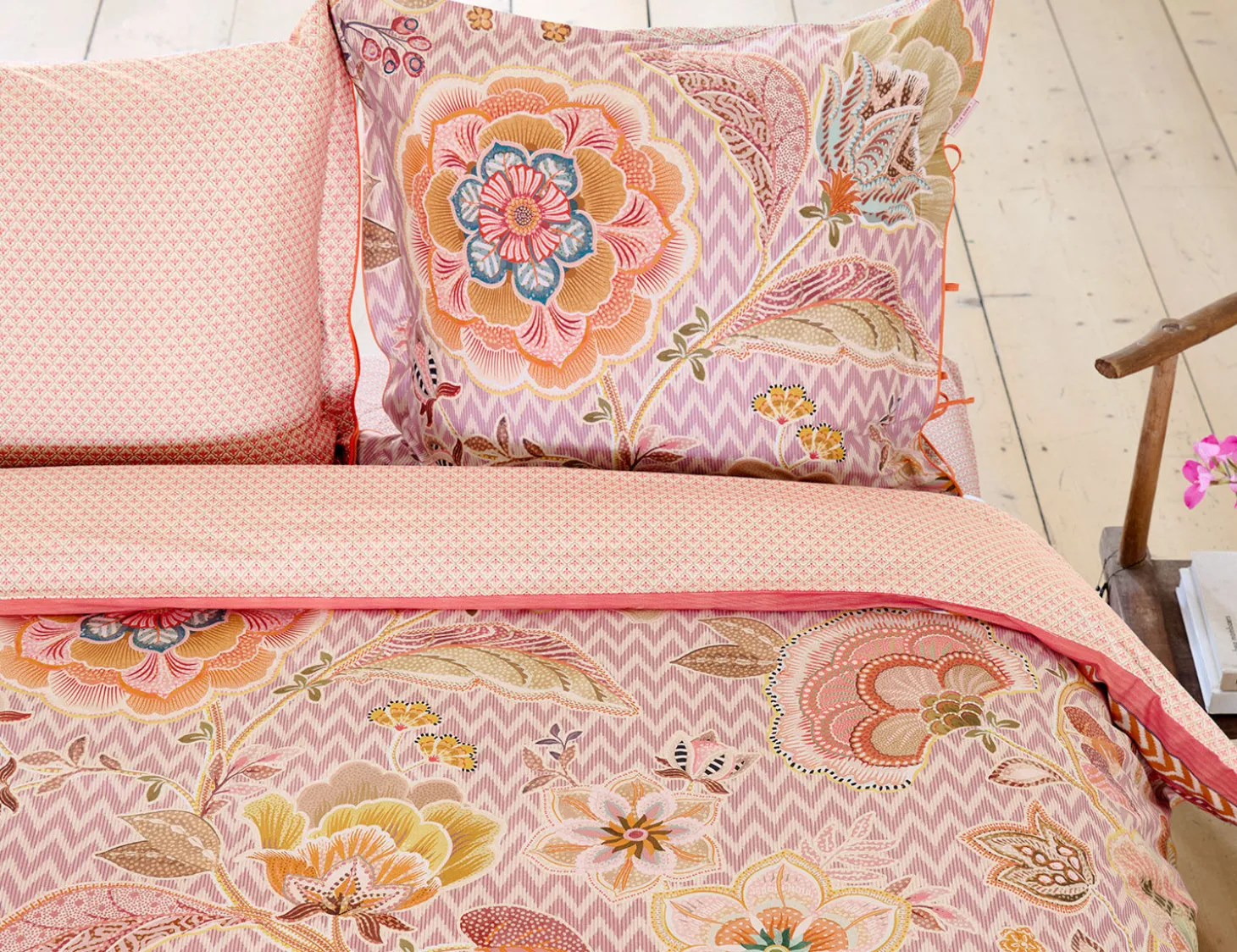 PIP Studio Bettwäsche Hakuna mit Blumen