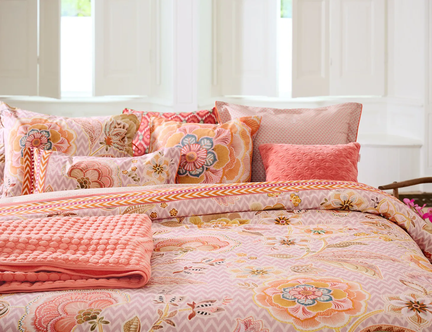 PIP Studio Bettwäsche Hakuna mit Blumen
