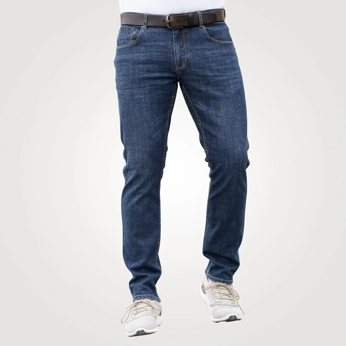 5-Pocket Jeans Herren Stretch Anteil