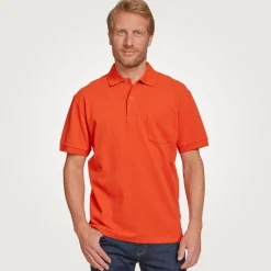 Polo-Piqué-Shirt mit Brusttasche