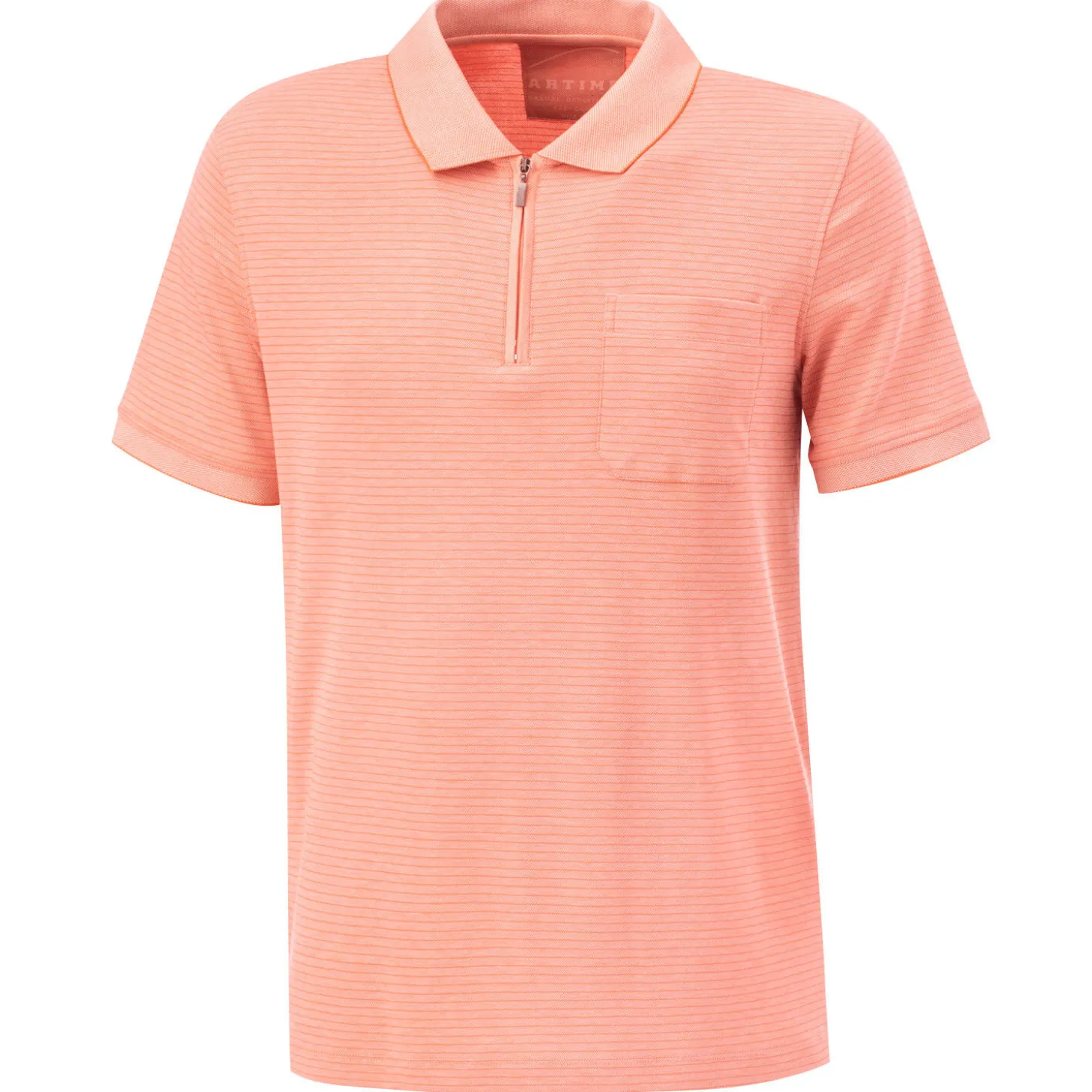 Poloshirt Herren mit Reissverschluss