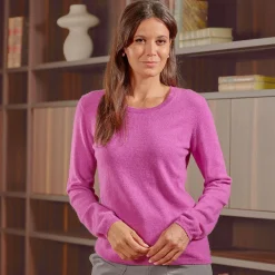 Pullover Damen aus Kaschmir GOTS-Zertifiziert