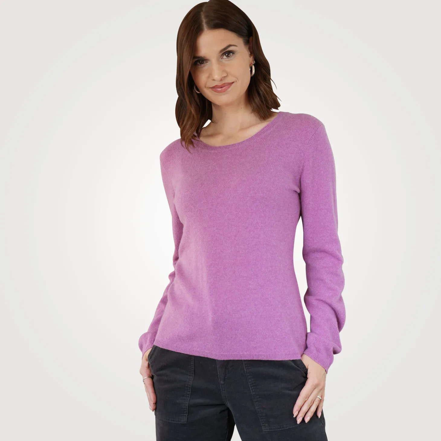 Pullover Damen aus Kaschmir GOTS-Zertifiziert