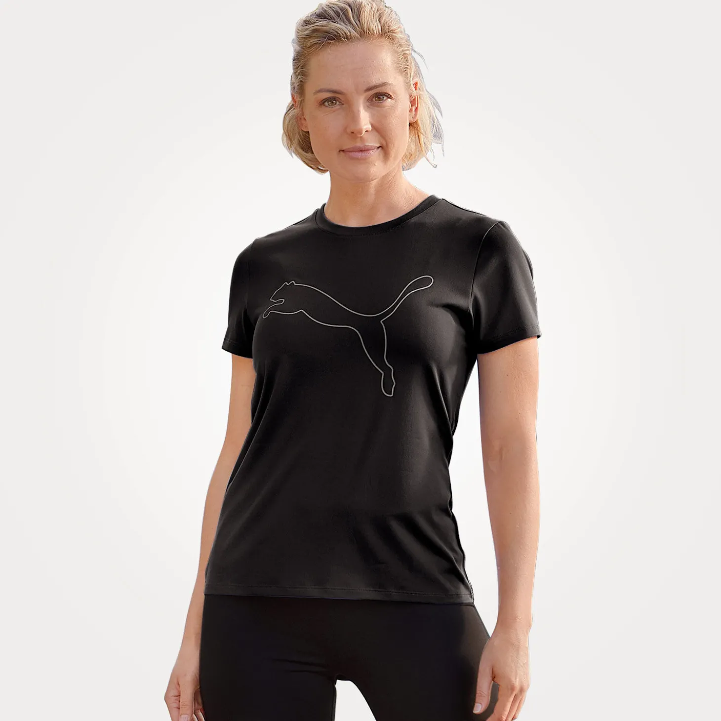 Puma Essential Heather Logo T-Shirt