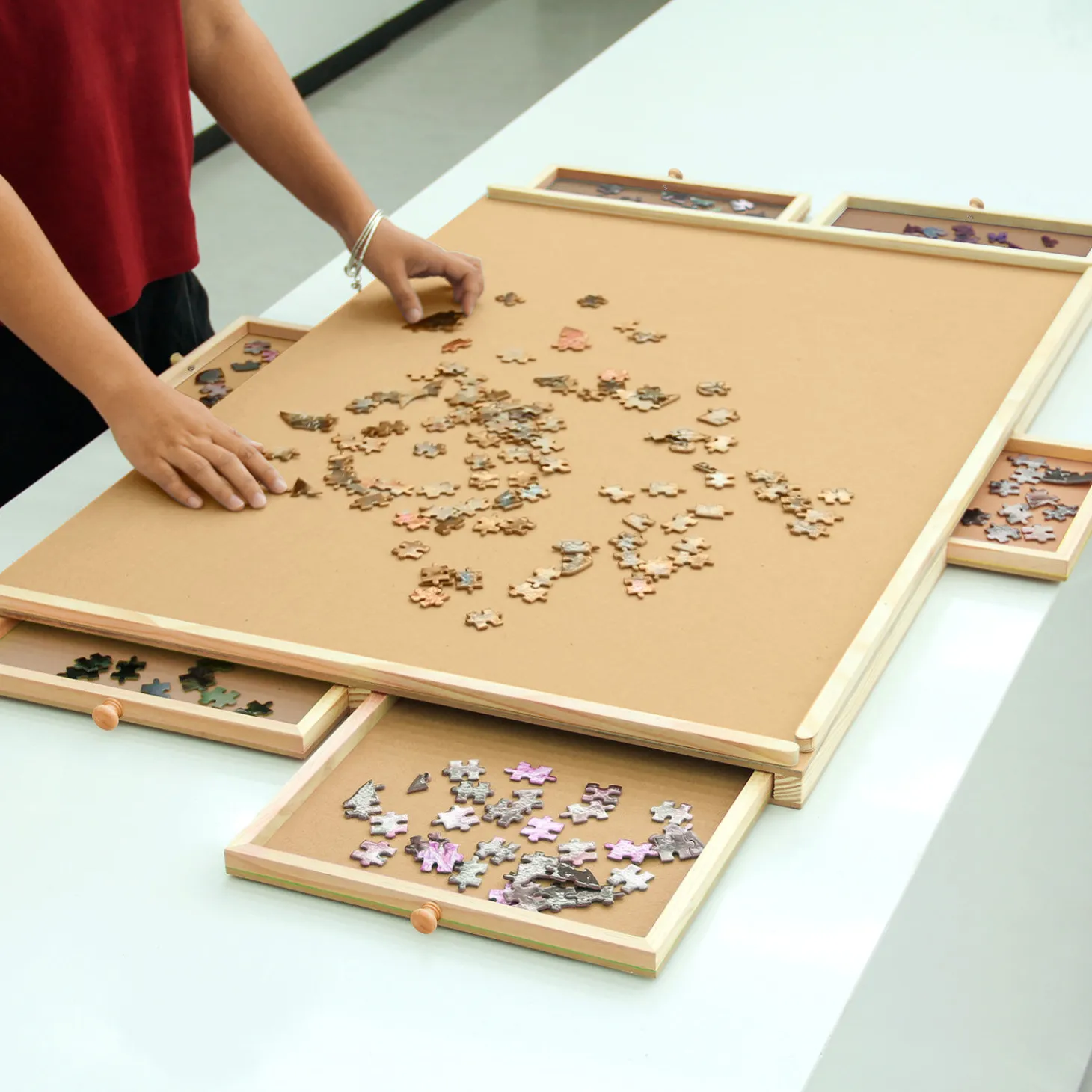 Puzzle-Tisch bis 1500 Teile