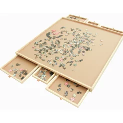 Puzzle-Tisch bis 1500 Teile, drehbar