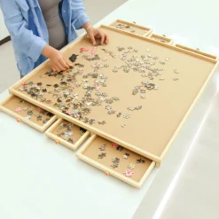 Puzzle-Tisch bis 1500 Teile, drehbar