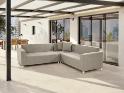 Quick-Dry-Lounge Eck-Sofa, 3-teilig